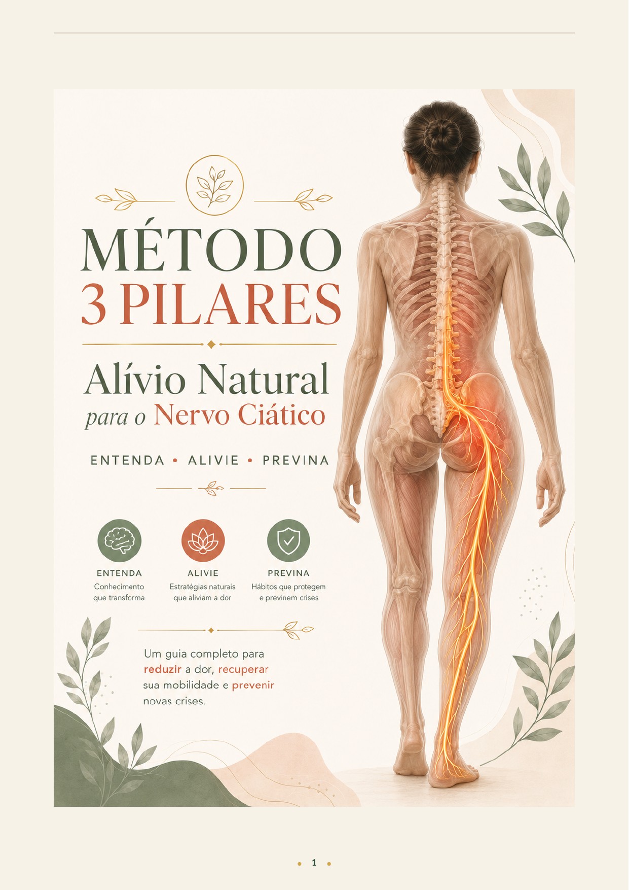 Capa do ebook Método 3 Pilares para o nervo ciático